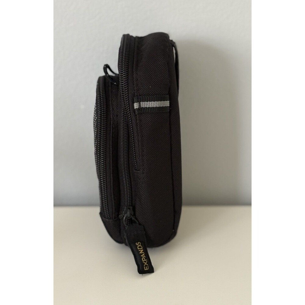 Case Logic Compact Camera Carrying Case Black Travel Belt Loop Expandable Zipper - Picture 2 of 10